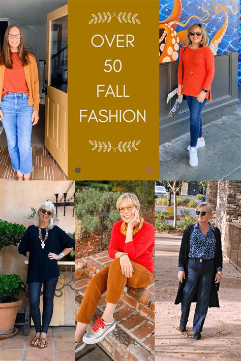 Over 50 Fall Fashion With Five Bloggers Cindy Hattersley Design