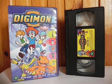 Digimon Digital Monsters Vhs Steve Blum Mona Marshall Tifanie