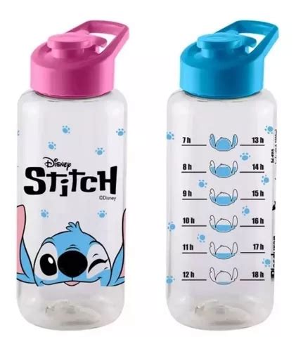 Garrafa Squeeze Agua Galao 1 Litro Stitch Infantil Escolar MercadoLivre