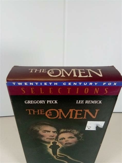 The Omen Vhs Selections Gregory Peck Lee Remick Vhs Tapes