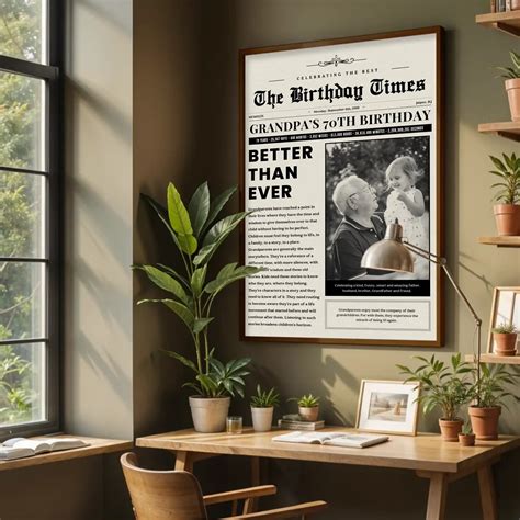Personalized Old Newspaper Unique Artwork – Ritwikas
