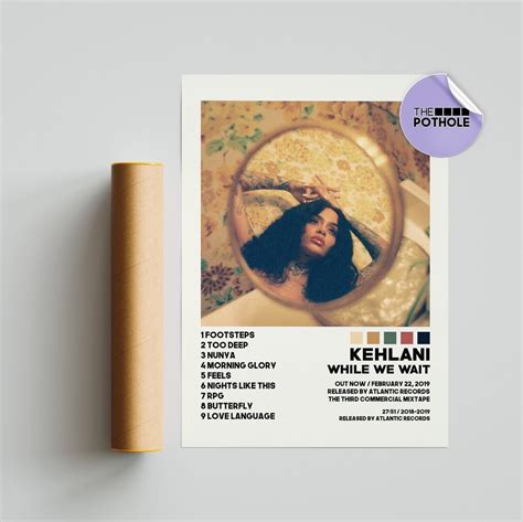 Kehlani Posters While We Wait Poster Album Cover Poster Etsy