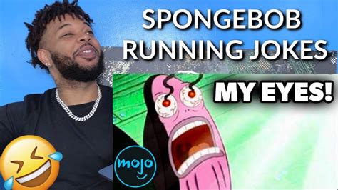 Top 10 Greatest Spongebob Squarepants Running Gags Reaction Youtube