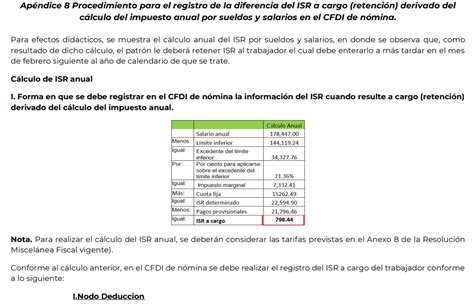 Calculo De Isr Anual Sueldos Y Salarios Company Salaries