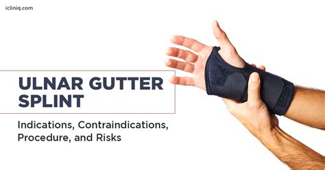 What Is An Ulnar Gutter Splint