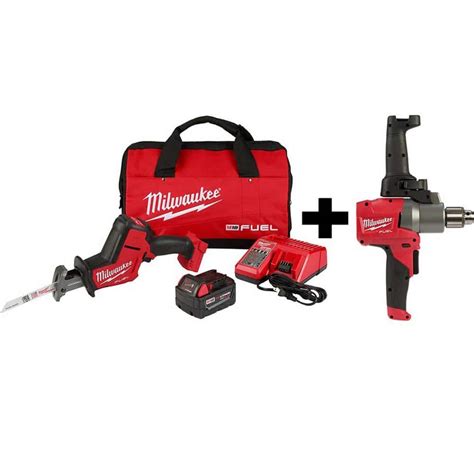 Milwaukee M18 Fuel 18v Lithium Ion Brushless Cordless Hackzall Reciprocating Saw Kit W M18 Fuel