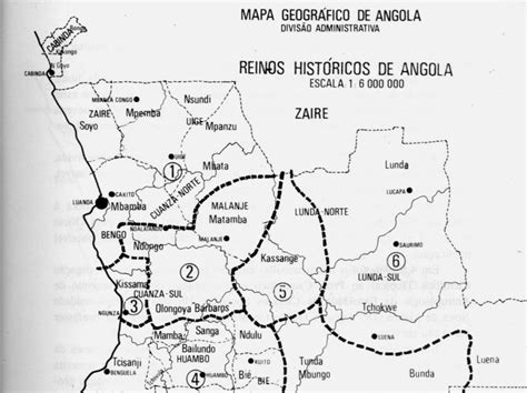 Blog De Geografia Mapa Reinos Hist Ricos De Angola