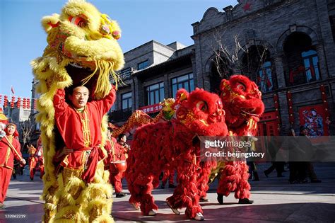 Lion Dance High Res Stock Photo Getty Images