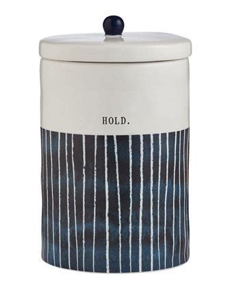 Rae Dunn Indigo Dreams Medium Canister Rae Dunn Dunn Canisters