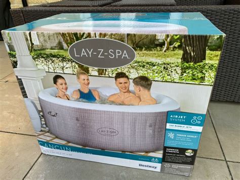 ☀️ Lay Z Spa Cancun 2 4 Person Hot Tub Brand New 2021 Model ☀️ For Sale From United Kingdom