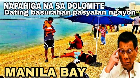 Gusto Ng Paliguan Ng Pumapasyal Manila Bay Youtube