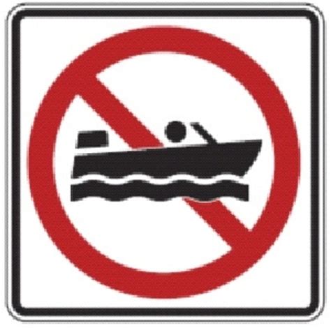 18 X 18 No Boating