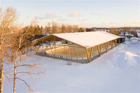 Patinoire Couverte Ext Rieure Municipale Sak Larochelle Desmeules