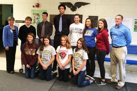 Signing day in Utica Community Schools | Shelby, MI Patch