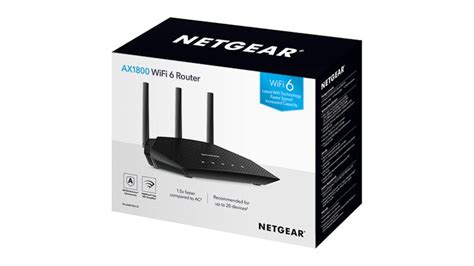 Netgear Rax10 Ax1800 Dual Band Wi Fi 6 Router Harvey Norman New Zealand