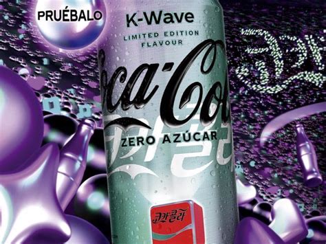 K Wave La Nueva Bebida Zero Az Car De Edici N Limitada Con La Que Coca