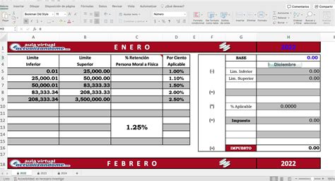 CALCULADORA TABLA RESICO 2022 2024 Tienda