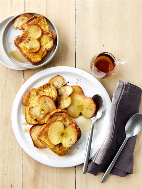 Brioche perdue à la pomme et au sirop dérable Recette Cuisine