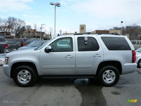 2012 Silver Ice Metallic Chevrolet Tahoe Lt 4x4 78122398 Photo 2