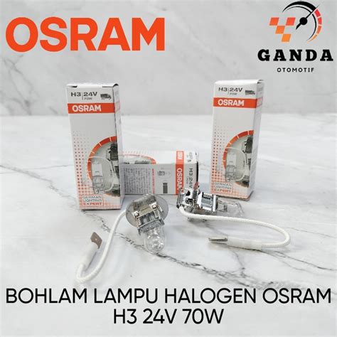 Jual Bohlam Lampu Halogen Osram H V W Original Untuk Fog Lamp