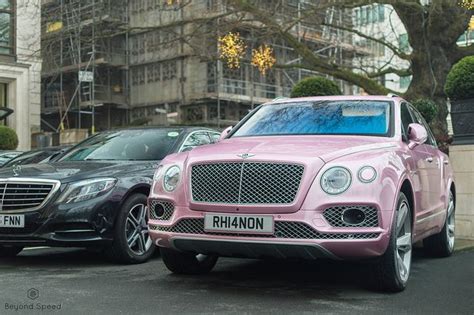 Pink - Beyond Speed / Bentley Bentayga | New cars, New trucks, Pink bentley