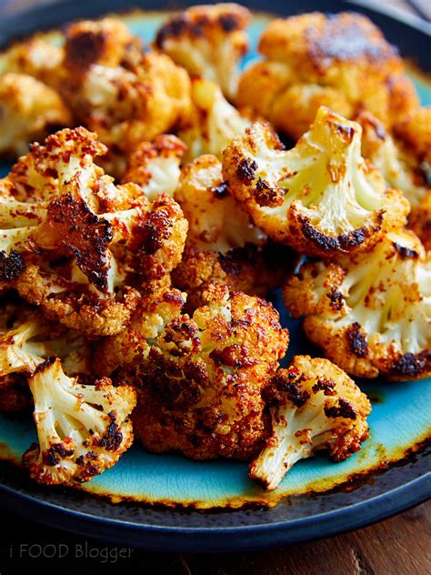 Roasted Cauliflower With Tahini Sauce And Pomegranate Molasses