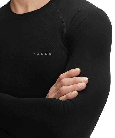 Falke Herren Langarmshirt In Schwarz Kaufen Engelhorn