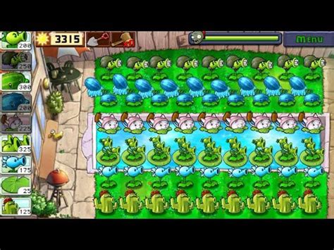 Plants Vs Zombies LAST STAND ENDLESS 6 Line I Plants Vs All Zombies I