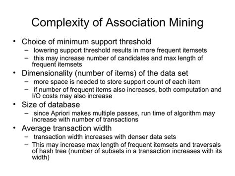 Apriori And Eclat Algorithm In Association Rule Mining Ppt