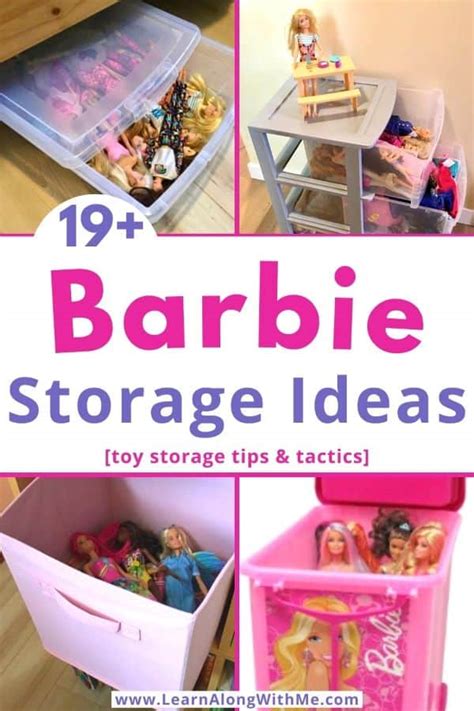 Barbie Storage Ideas 19 Proven Options To Store Barbie Dolls 600x900 1