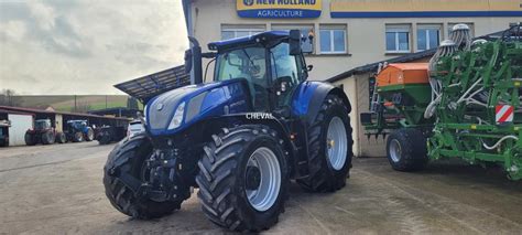 New Holland T Hd D Occasion Tracteur Agricole Ch