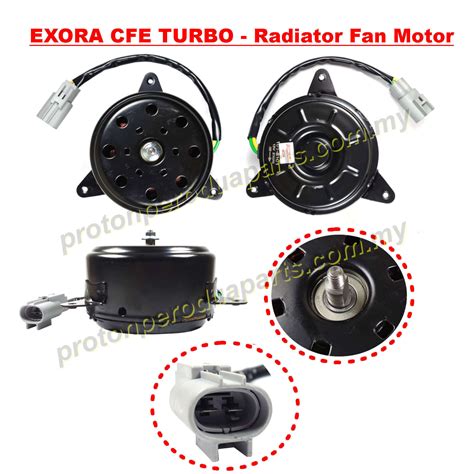 Radiator Fan Motor Air Cond Ac Motor Proton Exora Cps Cfe Turbo