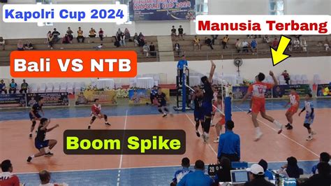 Voli Kapolri Cup 2024 Zona 8 Polda Bali VS Polda NTB Turnamen Bola