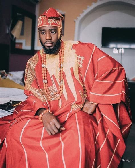 Agbada Styles For Men Yoruba Wedding