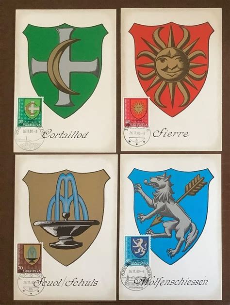 Maximumkarte Pj Pro Juventute Wappen Fdc Kaufen Auf Ricardo