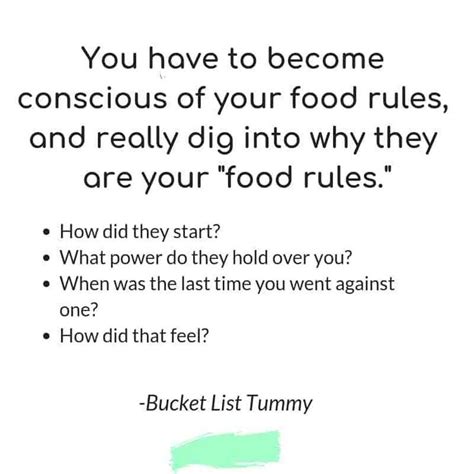 Ditch the Food Rules | Intuitive eating, Food rules, Flexibility