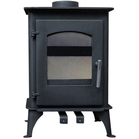 Kw Multifuel Stove Log Burner Woodburning Fireplace Defra Approved Eco