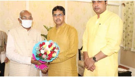 Tripura Cm Designate Manik Saha Thanks Pm Narendra Modi Jp Nadda For Opportunity To Serve