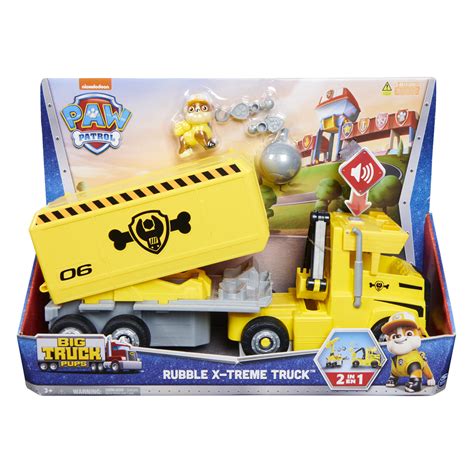 Paw Patrol Big Truck Pups Rubble X Treme Truck Toyworld Rockhampton