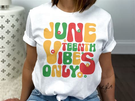 Retro Juneteenth Vibes Only Svg Png Juneteenth Svg Png Cel Inspire