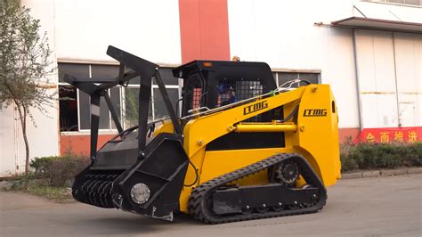 Ltmg 2024 Popular Skid Steer Loader 75hp 1050kg Tracked Skid Steer