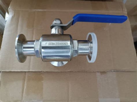 Sanitary Stainless Steel Tri Clover Ball Valve From China Manufacturer