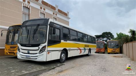 Prefeitura De Teixeira Soares Adquire Novos Nibus Para Secretaria De