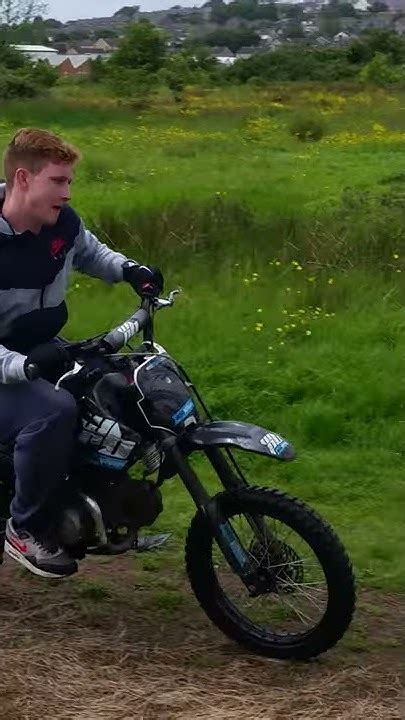 Emilio Come Off Welsh Pit Bike Youtube