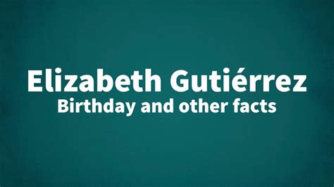 Elizabeth Gutierrez Bikini