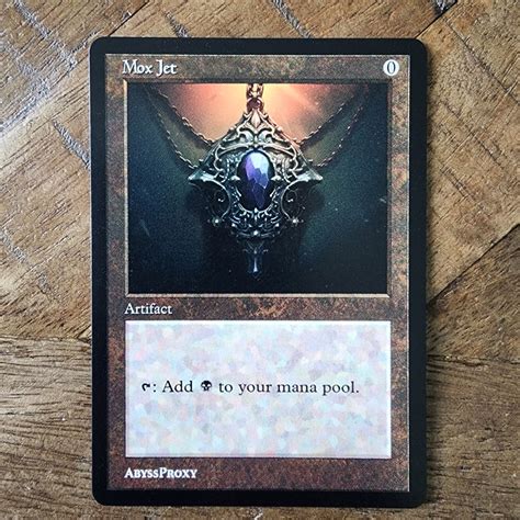 Mox Jet A Mtg Abyss Proxy Shop Enhance Your Commander And Edh Decks With Mtg Proxies