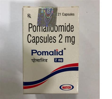 Pomalid Pomalidomide 2mg Capsules At Rs 2500 Bottle Pomalidomide In