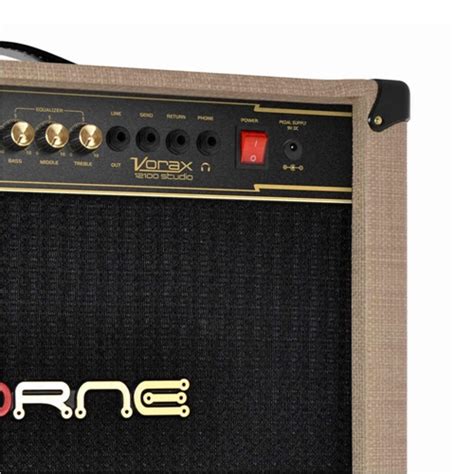 Cubo Guitarra Borne Vorax 12100 Studio 100W RMS Palha Schumann