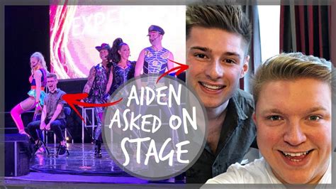 AIDEN ASKED ON STAGE VLOG Ryan And Aiden YouTube