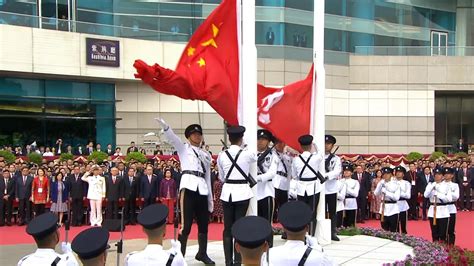 【國慶74周年】特區政府舉行國慶升旗禮及酒會 李家超：香港人見過風浪、「有橋」「食腦」識靈活走位 焦點新聞 港人講地